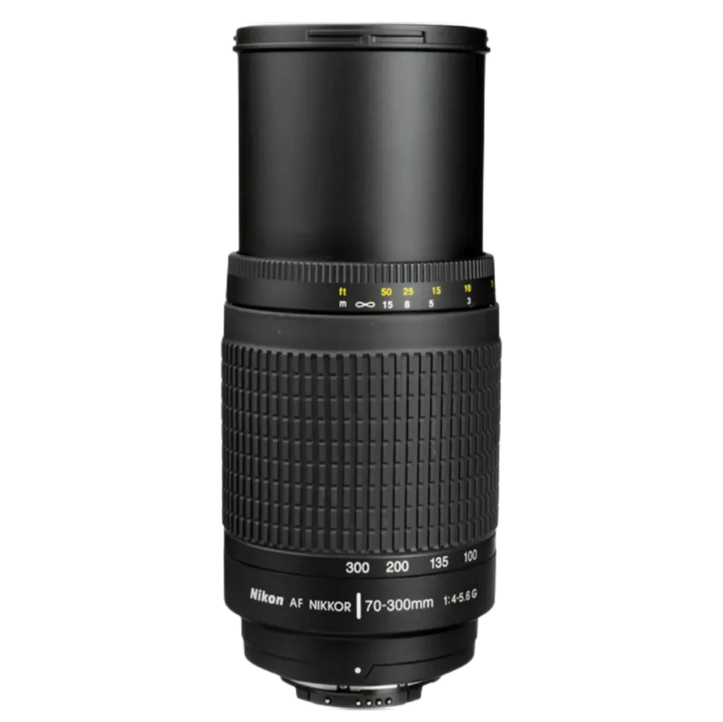 Nikon 70 300mm DSLR Camera Lens Pre owned 1 1