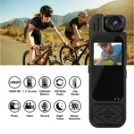 Portable Camera with Nightshot, 1080P/4K HD Recording, 4-5 Hrs Battery