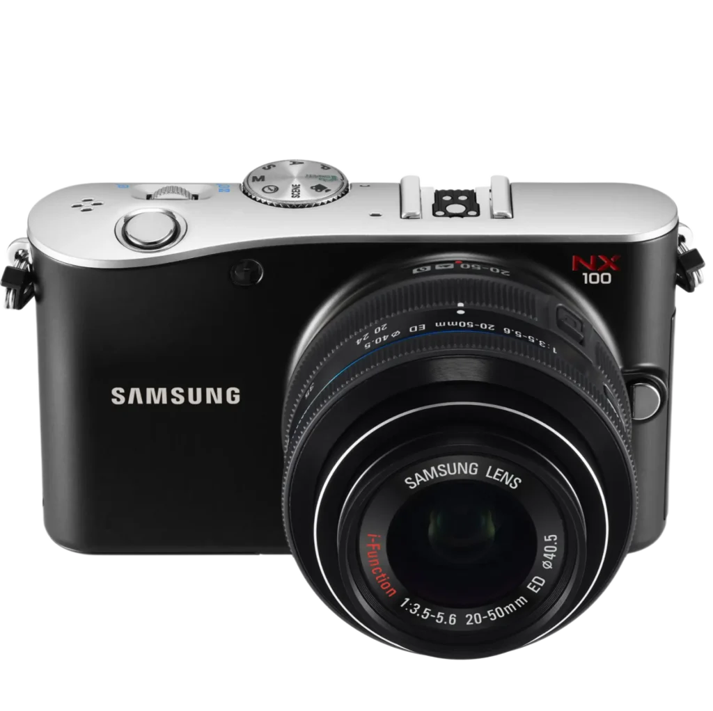 Samsung NX100 With Lens Pre owned